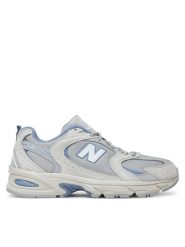 New Balance Sneakersy U530SMB Szary. Szare buty sportowe casual New Balance, bez wzorów, ze skóry, bez zapięcia. Za 379.99 zł.