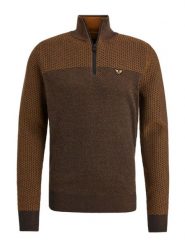 PME Legend Sweter w kolorze brązowym rozmiar: XL. Brązowe swetry nierozpinane PME Legend, xl, bez wzorów, z bawełny, bez kołnierzyka, bez ramiączek. Za 288.52 zł.
