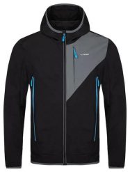 Męska kurtka softshell Loap Ural czarna 2XL. Czarne kurtki Scarpa, m, bez wzorów, z elastanu, bez kaptura. Za 151.95 zł.