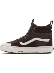 Vans Skórzane sneakersy "SK8-Hi MTE-2" w kolorze brązowym rozmiar: 41. Brązowe buty sportowe casual Vans, bez wzorów, bez zapięcia. Za 206.42 zł.
