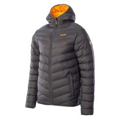 Kurtka męska zimowa Hi-Tec Salrin - czarna, Rozmiar XL. Czarne kurtki Hi-tec, na zimę, m, bez wzorów, z nylonu, bez kaptura. W wyprzedaży za 289.99 zł.