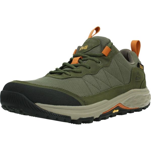 Buty TEVA M RIDGEVIEW LOW Zielony. Zielone buty turystyczne Teva, bez wzorów, ze skóry, bez zapięcia, trekkingowe. Za 534.99 zł.