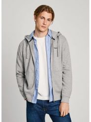 Pepe Jeans Bluza "New Joe" w kolorze szarym rozmiar: M. Szare bluzy Pepe Jeans, m, bez wzorów, z bawełny, bez kaptura. Za 185.76 zł.