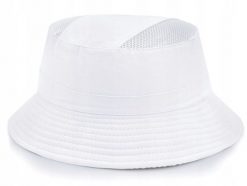 Przewiewny Kapelusz Bucket (Wędkarsko-Działkowy) - Pako Jeans - Biały. Białe kapelusze Pako Jeans, bez wzorów, z bawełny. Za 49.99 zł.