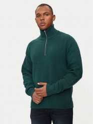 Jack&Jones Sweter Ollie 12241817 Zielony Relaxed Fit. Zielone swetry rozpinane Jack&Jones, l, bez wzorów, z syntetyku, bez kołnierzyka, bez ramiączek. Za 129.99 zł.