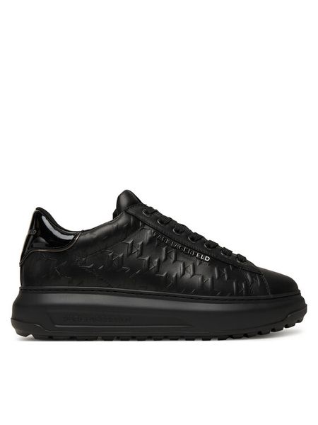KARL LAGERFELD Sneakersy KL57549 Czarny. Czarne buty sportowe casual KARL LAGERFELD, bez wzorów, ze skóry, bez zapięcia. Za 749.99 zł.