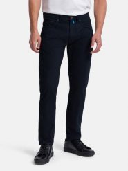 Pierre Cardin Spodnie w kolorze czarnym rozmiar: W36/L34. Niebieskie spodnie materiałowe Pierre Cardin, l, z aplikacjami, z materiału, klasyczne. Za 119.40 zł.