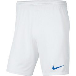 Spodenki treningowe męskie Nike Dry Park III NB K. Białe krótkie spodenki sportowe Nike, m, bez wzorów. Za 59.00 zł.
