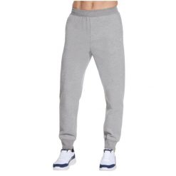 Spodnie sportowe męskie Skech-Knit Ultra Go Weekend Jogger. Szare joggery i bojówki Skechers, m, bez wzorów, z bawełny, sportowe. Za 269.99 zł.