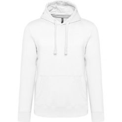 Bluza z kapturem Kariban. Białe bluzy z kapturem KARIBAN, m, bez wzorów, z kapturem. Za 193.50 zł.