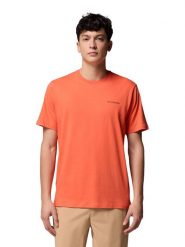 Columbia Koszulka funkcyjna "North Cascades" w kolorze pomarańczowym rozmiar: XS. Pomarańczowe t-shirty sportowe Columbia, bez wzorów, z bawełny, bez ramiączek, outdoorowe. Za 56.93 zł.