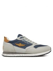 Aeronautica Militare Sneakersy 251SC288CT3545 Szary. Szare buty sportowe casual Aeronautica Militare, bez wzorów, ze skóry, bez zapięcia. Za 439.99 zł.