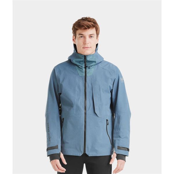 Kurtka przeciwdeszczowa z kapturem Horse Pilot Element. Niebieskie kurtki HORSE PILOT, bez wzorów, z kapturem. Za 1,560.45 zł.