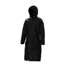 Parka Arena Team Solid. Niebieskie szlafroki Arena, xs, bez wzorów, z materiału, bez ramiączek, długie, z kapturem. Za 713.50 zł.