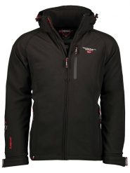 Canadian Peak Kurtka softshellowa "Tabooeak" w kolorze czarnym rozmiar: S. Czarne kurtki outdoor i hardshell Canadian Peak, s, bez wzorów, z polaru, bez kaptura. Za 166.49 zł.
