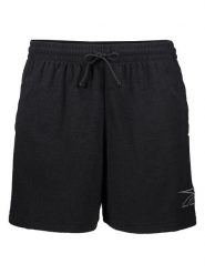 Reebok Szorty sportowe w kolorze czarnym rozmiar: M. Czarne krótkie spodenki sportowe Reebok, m, bez wzorów. Za 132.67 zł.