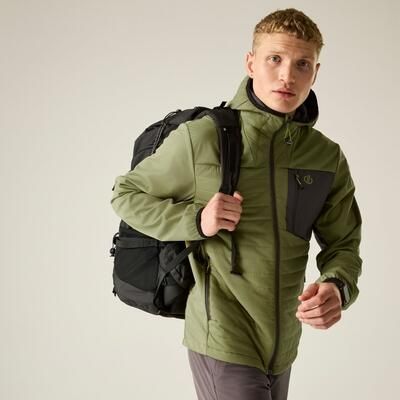 Męska kurtka pikowana Mountaineer Softshell. Brązowe kurtki Dare 2B, m, bez wzorów, z poliesteru, bez kaptura. Za 699.99 zł.