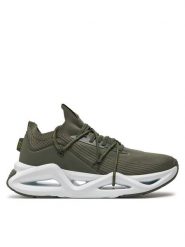 EA7 Emporio Armani Sneakersy X8X087 XK227 T556 Zielony. Zielone buty sportowe casual EA7 Emporio Armani, bez wzorów, z materiału, bez zapięcia. Za 819.99 zł.