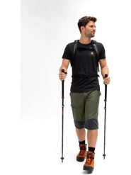 Maier Sports Szorty funkcyjne "Stoneflex" w kolorze khaki rozmiar: 48. Brązowe szorty Maier Sports, bez wzorów, z materiału. Za 218.57 zł.