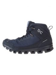 ON RUNNING Botki turystyczne "Cloudridge 1" w kolorze granatowym rozmiar: 40,5. Niebieskie buty do biegania On Running, bez wzorów, bez zapięcia. Za 437.92 zł.