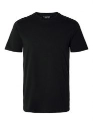 SELECTED HOMME Koszulka "Dan" w kolorze czarnym rozmiar: M. Czarne bezrękawniki Selected Homme, m, bez wzorów, z bawełny, bez kołnierzyka, bez ramiączek. Za 66.00 zł.