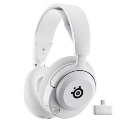 SteelSeries Gaming Headset Arctis Nova 5P Bluetooth Over-ear Microphone Noise canceling Wireless White. Białe słuchawki bezprzewodowe STEELSERIES. Za 794.99 zł.