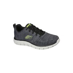 Buty treningowe męskie, Skechers Track - Front Runner. Szare buty treningowe Skechers, bez wzorów, z gumy, trekkingowe. Za 269.99 zł.