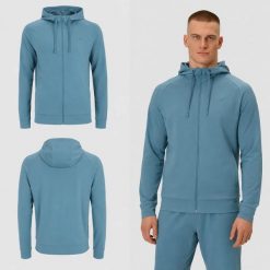 BLUZA MĘSKA SPORTOWA 4F TRENINGOWA SZYBKOSCHNĄCA M631 KOLOR NIEBIESKI. Niebieskie bluzy bez kaptura 4F, l, bez wzorów, z materiału, bez kaptura. Za 147.00 zł.