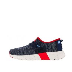 Tenisówki Hey Dude Model Sirocco M Sport Mode Kolor Niebieski. Czerwone trampki Hey dude, m, bez wzorów, bez zapięcia. Za 229.00 zł.