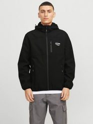 Jack & Jones Kurtka przejściowa w kolorze czarnym rozmiar: M. Czarne kurtki Jack & Jones, m, bez wzorów, bez kaptura. Za 167.28 zł.