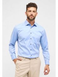 Eterna Koszula - Modern fit - w kolorze błękitnym rozmiar: 42. Niebieskie koszule Eterna, bez wzorów, z bawełny, bez kołnierzyka, bez ramiączek. Za 118.56 zł.