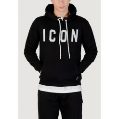 Bluza Mężczyzna ICON. Czarne bluzy ICON, m, bez wzorów, bez kaptura. W wyprzedaży za 315.45 zł.