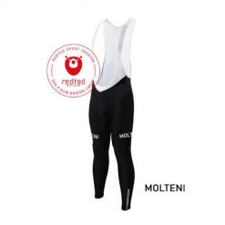 Długie spodenki rowerowe Molteni (polar) - RedTed. Czarne bluzy z polaru REDTED, m, bez wzorów, z polaru, bez kaptura. Za 294.00 zł.