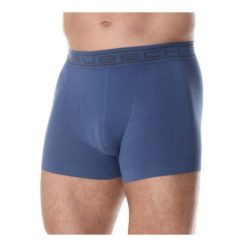 Bokserki męskie bawełniane Brubeck classic COMFORT COTTON. Niebieskie bokserki Brubeck, m, bez wzorów, z bawełny. Za 41.99 zł.