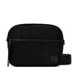 Saszetka KARL LAGERFELD. Czarne saszetki i nerki KARL LAGERFELD, bez wzorów, małe, bez dodatków. Za 779.99 zł.
