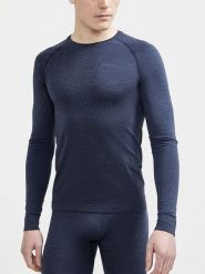 Craft Koszulka sportowa "Core Dry Active" w kolorze granatowym rozmiar: M. Niebieskie t-shirty sportowe Craft, bez wzorów, bez ramiączek, outdoorowe. Za 96.14 zł.