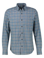 Lerros Koszula w kolorze niebieskim rozmiar: 3XL. Niebieskie koszule Lerros, xl, bez wzorów, z bawełny, bez kołnierzyka, bez ramiączek. Za 144.95 zł.