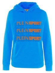 Plein Sport Bluza w kolorze niebieskim rozmiar: XL. Niebieskie bluzy Plein Sport, xl, bez wzorów, z kapturem. Za 341.45 zł.