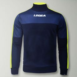 Kurtka Damasco do biegania i treningu niebiesko-żółta fluorescencyjna. Niebieskie kurtki do biegania Legea, m, bez wzorów, z bawełny, bez kaptura, do biegania. W wyprzedaży za 84.00 zł.