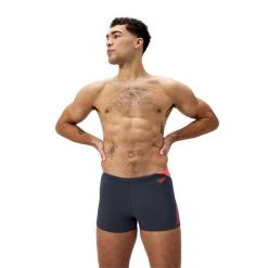 Kąpielówki męskie spodenki kąpielowe Speedo Hyperboom. Szare krótkie spodenki sportowe Speedo, m, bez wzorów. Za 151.98 zł.