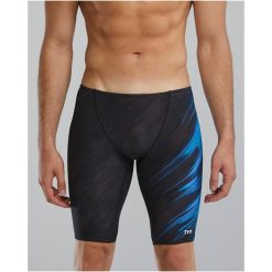 Spodenki pływackie TYR M DE JAMMER CYC. Niebieskie szorty TYR, m, bez wzorów, sportowe. Za 229.99 zł.