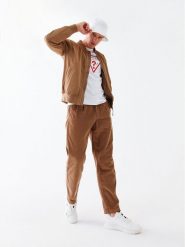Guess Bluza Audley M2YQ37 K6ZS1 Biały Slim Fit. Białe bluzy Guess, m, z aplikacjami, z bawełny, bez kaptura. Za 199.99 zł.