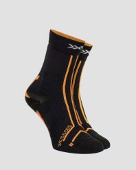 Skarpety trailowe X-Socks Trailrun Terraskin Expert Crew. Brązowe skarpety X-Socks, bez wzorów, z materiału. Za 119.00 zł.