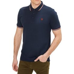 Koszulka polo w kolorze granatowym. Bezrękawniki marki RNT23. W wyprzedaży za 79.95 zł.