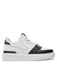 Fabi Sneakersy FU1096 Biały. Białe buty sportowe casual Fabi, bez wzorów, ze skóry, bez zapięcia. Za 1,529.00 zł.