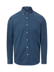 Marc O'Polo koszula sztruksowa Mężczyźni Modern Fit Bawełna niebieski, L. Niebieskie koszule Marc O'Polo, l, bez wzorów, z bawełny, bez kołnierzyka, bez ramiączek. Za 249.95 zł.