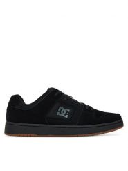 DC Sneakersy MANTECA 4 ADYS100765-KKG Czarny. Czarne buty sportowe casual DC, bez wzorów, ze skóry, bez zapięcia. Za 279.99 zł.