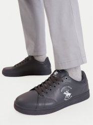 Beverly Hills Polo Club Sneakersy CWBEO-MAVRO-01 Szary. Szare buty sportowe casual Beverly Hills Polo Club, bez wzorów, ze skóry, bez zapięcia. Za 159.99 zł.