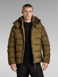 G-Star Kurtka pikowana w kolorze khaki rozmiar: XS. Brązowe kurtki G-Star, xs, bez wzorów, bez kaptura. Za 291.93 zł.