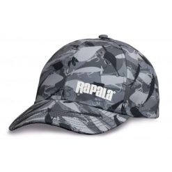 Czapka Rapala. Szare czapki z daszkiem RAPALA, bez wzorów, z poliesteru. Za 127.00 zł.